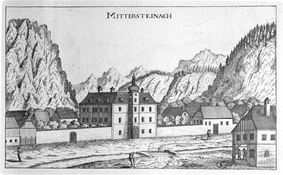 Vischer - Topographia Ducatus Stiriae - 402 Mittersteinach