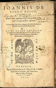 Vinet - Sacro Bosco - La Sphère (1577)