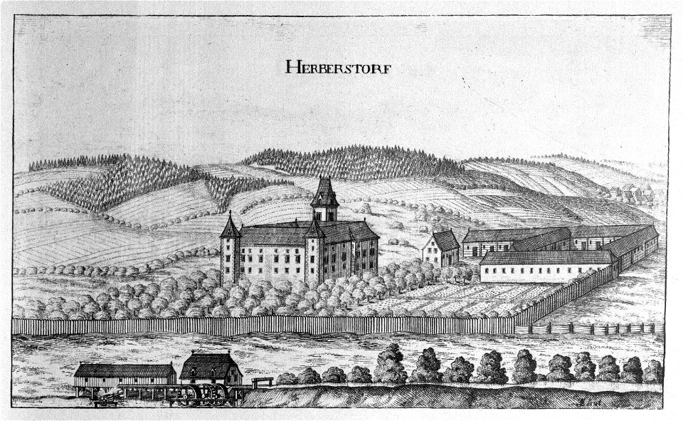 Vischer - Topographia Ducatus Stiria - 170 Herbersdorf bei Stainz