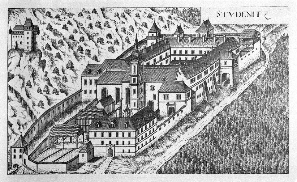 Vischer - Topographia Ducatus Stiriae - 422 Studenitz bei Windischfeistritz - Studenice