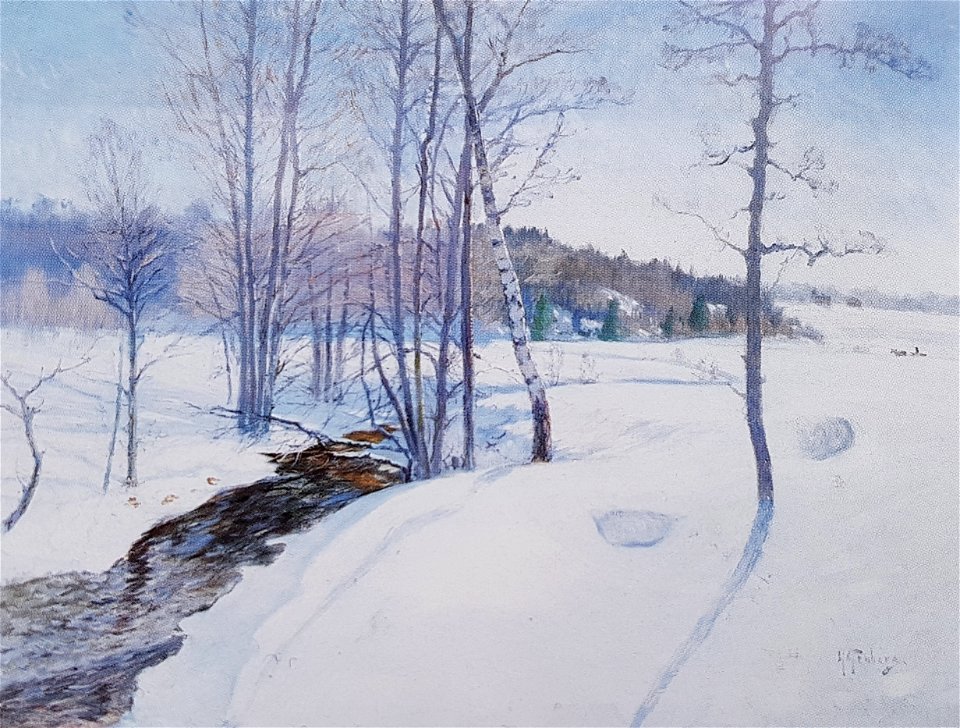 Vinterlandskap x Anton Genberg
