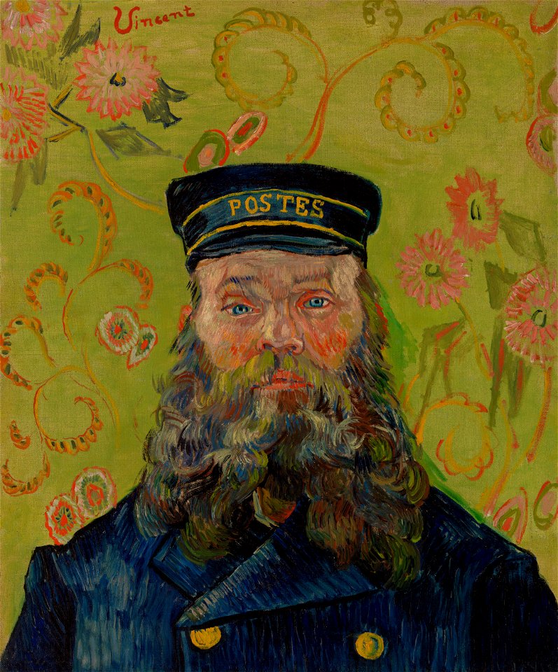 Vincent van Gogh - The Postman (Joseph-Étienne Roulin) - BF37 - Barnes Foundation