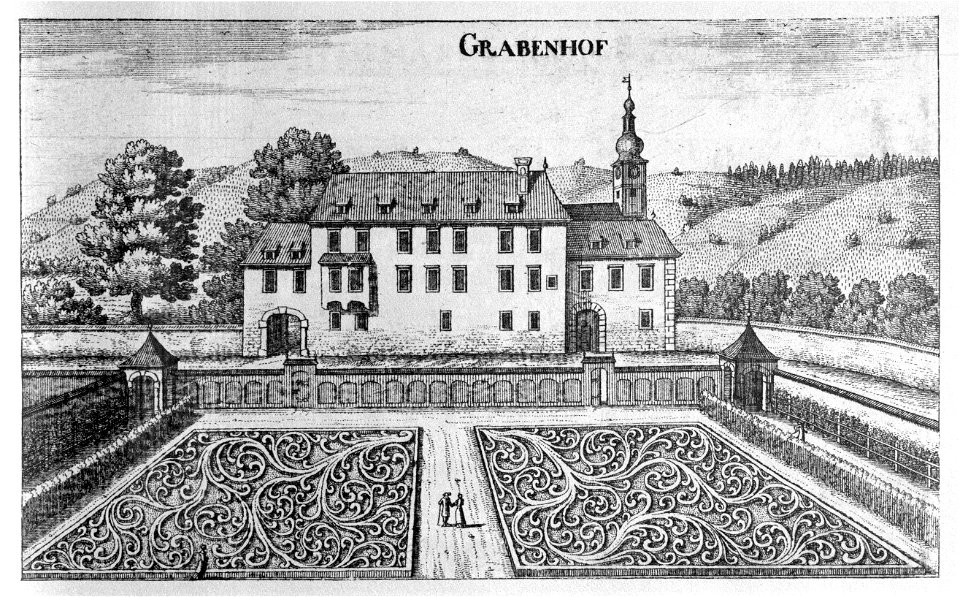 Vischer - Topographia Ducatus Stiria - 114 Graz Grabenhof