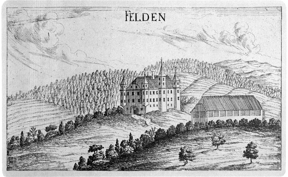 Vischer - Topographia Ducatus Stiriae - 450 Velden bei Neumarkt