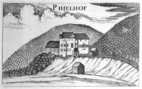 Vischer - Topographia Ducatus Stiriae - 306 Pichlschloß bei Neumarkt