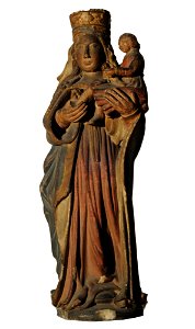 Virgen María con Niño - Anónimo