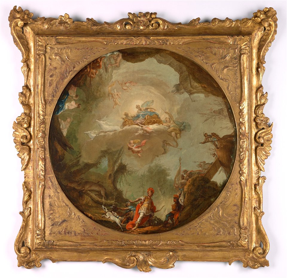 Vinzenz Fischer - Die Jagd des Agamemnon - 2064 - Österreichische Galerie Belvedere