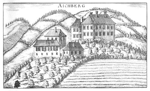Vischer - Topographia Ducatus Stiria - 008 Aichberg bei Eibiswald