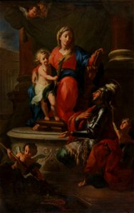 Virgin Mary with Jesus and St. George - Martino Altomonte - Google Cultural Institute