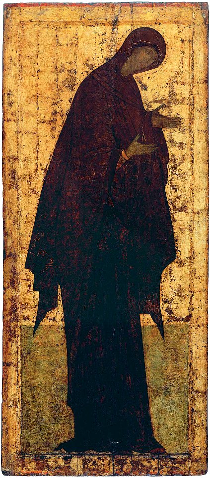 Virgin Mary (1420s, Sergiev Posad)