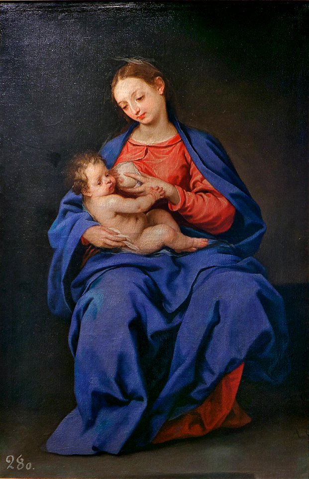 Virgen de la Leche, de Alonso Cano (Museo de Guadalajara)