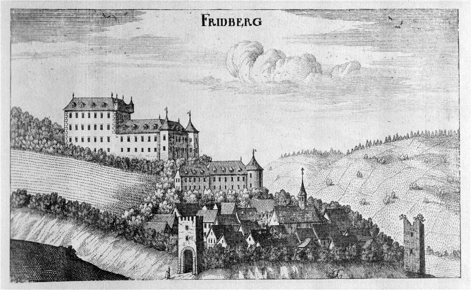 Vischer - Topographia Ducatus Stiria - 090 Friedberg