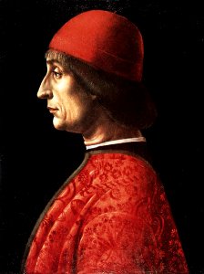 Vincenzo foppa, ritratto di Francesco Brivio. Free illustration for personal and commercial use.