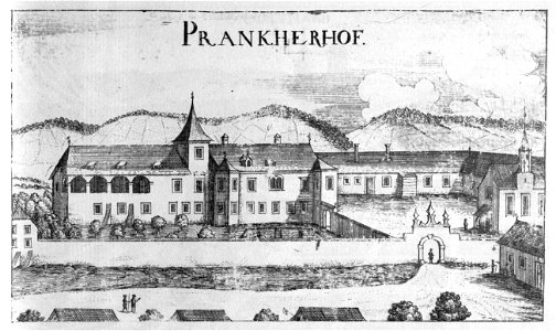Vischer - Topographia Ducatus Stiria - 130 Graz Prankerhof