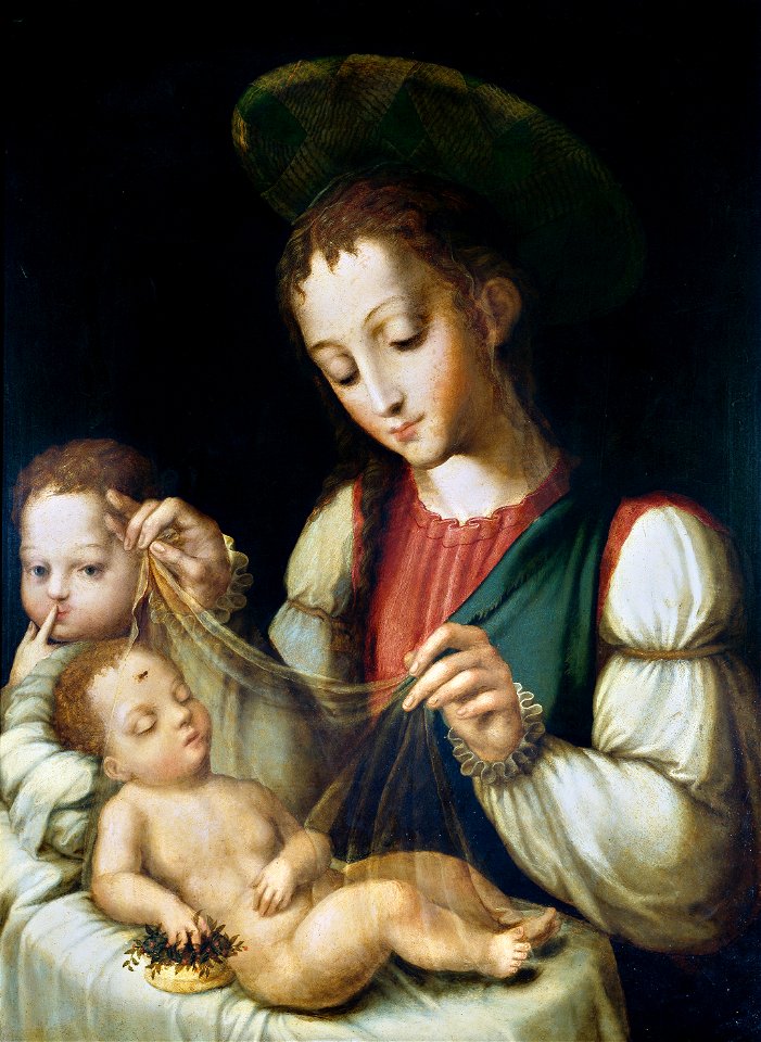 Virgen con Niño y San Juanito