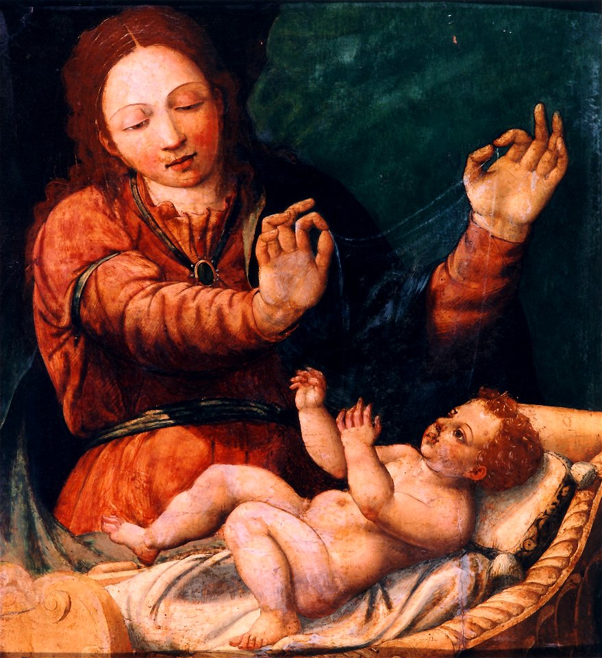Virgen del velo (CE2454P) - Anonymous, copy of Raffaello Sanzio