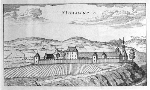 Vischer - Topographia Ducatus Stiriae - 366 St. Johann am Draufeld - Starse