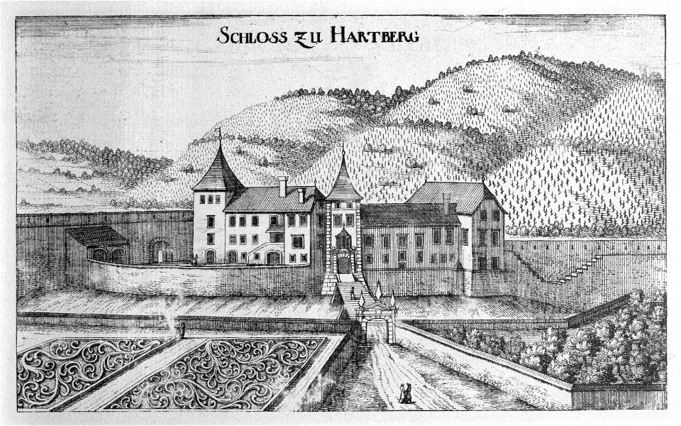 Vischer - Topographia Ducatus Stiria - 161 Hartberg