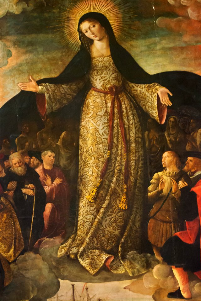 Virgen de los Navegantes, detalle
