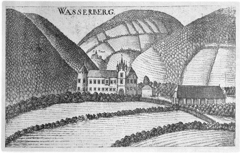 Vischer - Topographia Ducatus Stiriae - 462 Wasserberg bei Knittelfeld