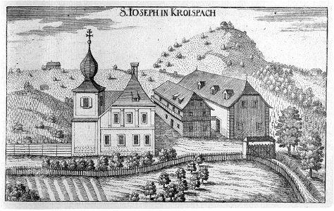 Vischer - Topographia Ducatus Stiria - 132 Graz St. Josef in Kroisbach