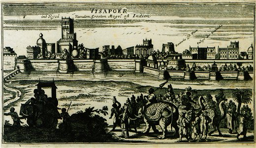 Visapoer int ryck vanden Grooten Mogol en Indien - Peeters Jacob - 1690