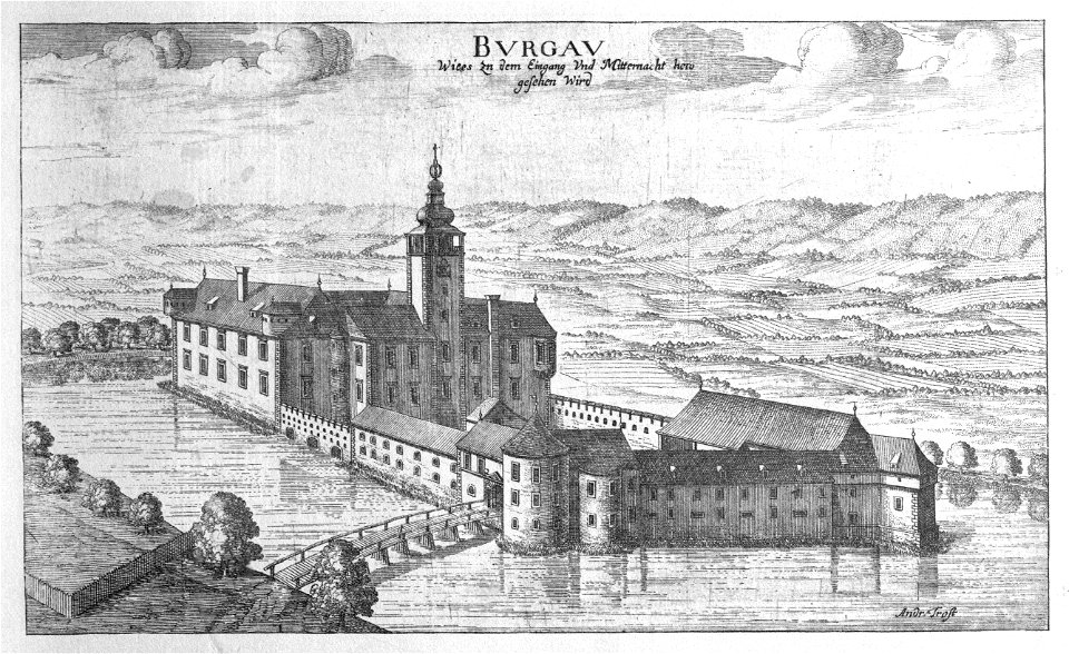 Vischer - Topographia Ducatus Stiria - 029 Burgau