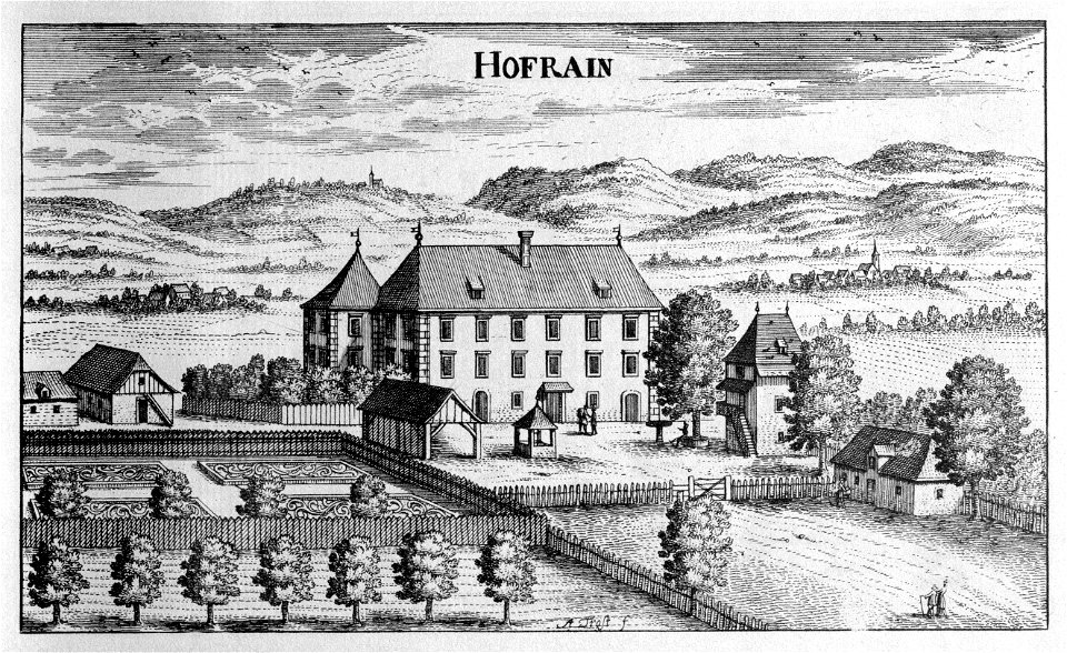 Vischer - Topographia Ducatus Stiria - 176 Hofrain bei Cilli - Grmovje pri Piresici
