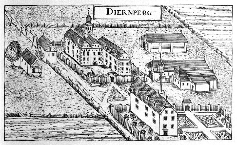 Vischer - Topographia Ducatus Stiria - 043 Dürnberg bei Seckau