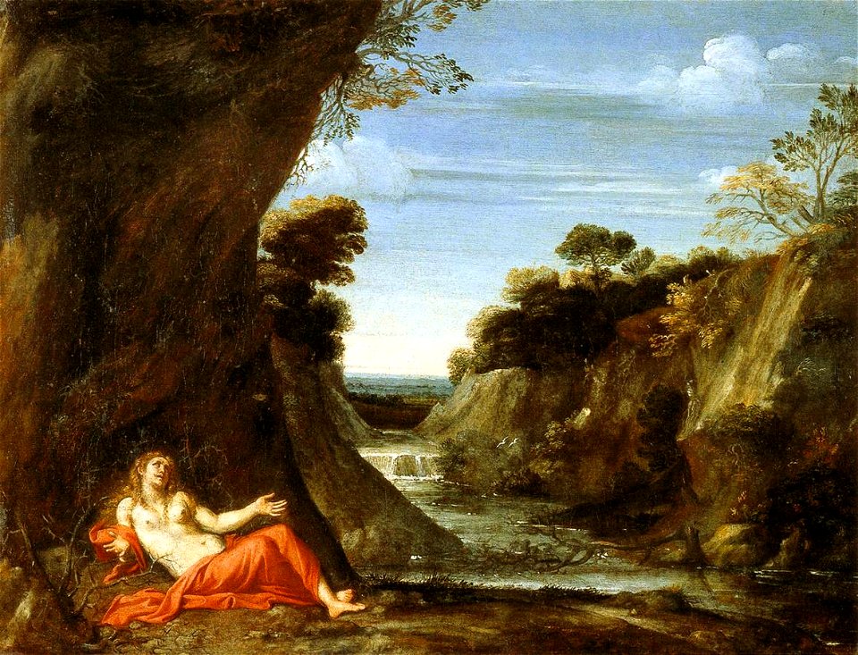 Viola, Gian Battista - Penitent Magdalen in a Landscape - c. 1610