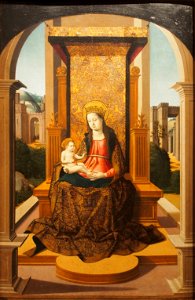 Virgen con el Niño - Pedro Romana