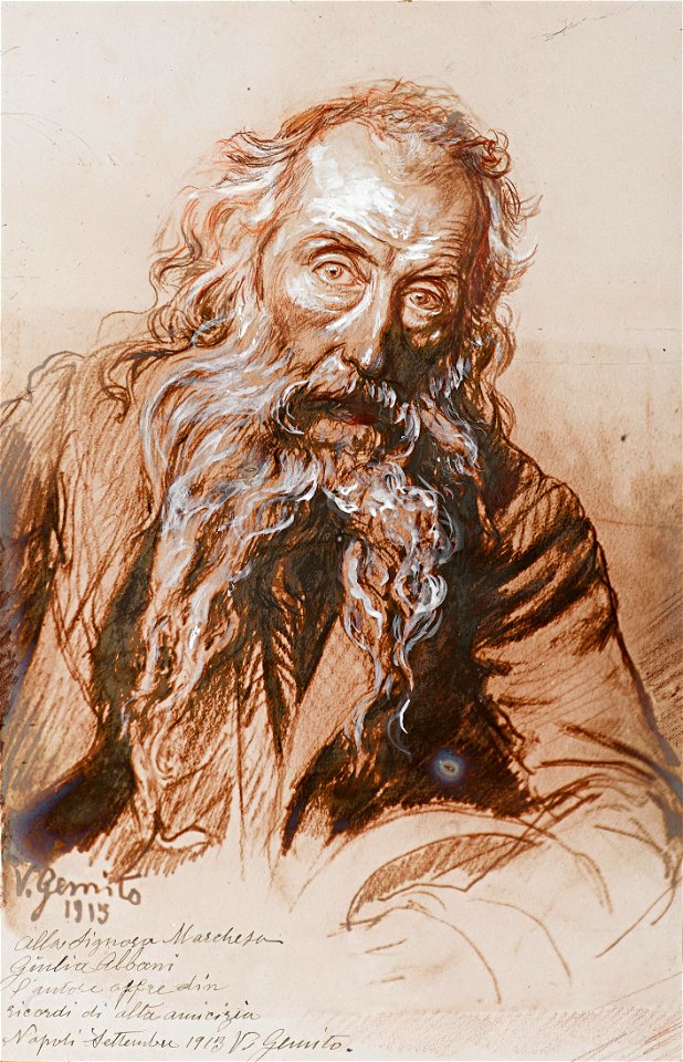 Vincenzo Gemito Selbstportrait 1913b