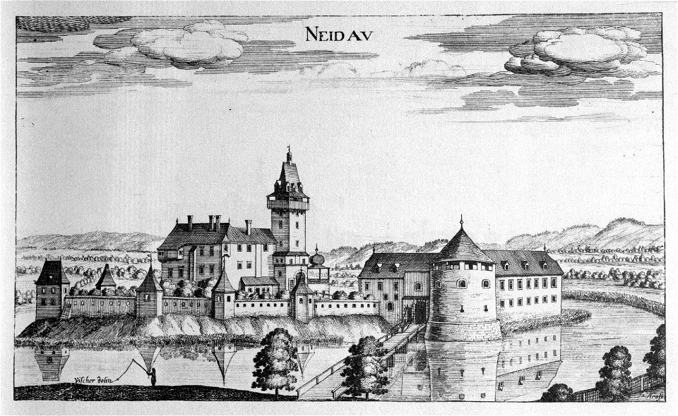 Vischer - Topographia Ducatus Stiria - 274 Neudau bei Hartberg