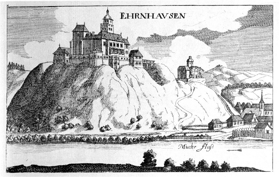 Vischer - Topographia Ducatus Stiria - 049 Ehrenhausen bei Leibnitz