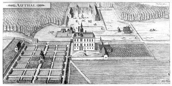 Vischer - Topographia Ducatus Stiria - 018 Authal bei Zeltweg