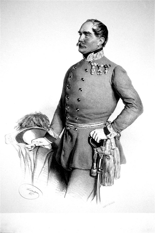 Vinzenz von Schlechta-Wssehrd Litho