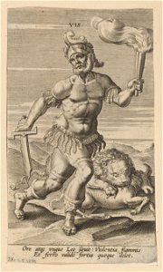 Vis print by Philip Galle, S.I 1735, Prints Department, Royal Library of Belgium
