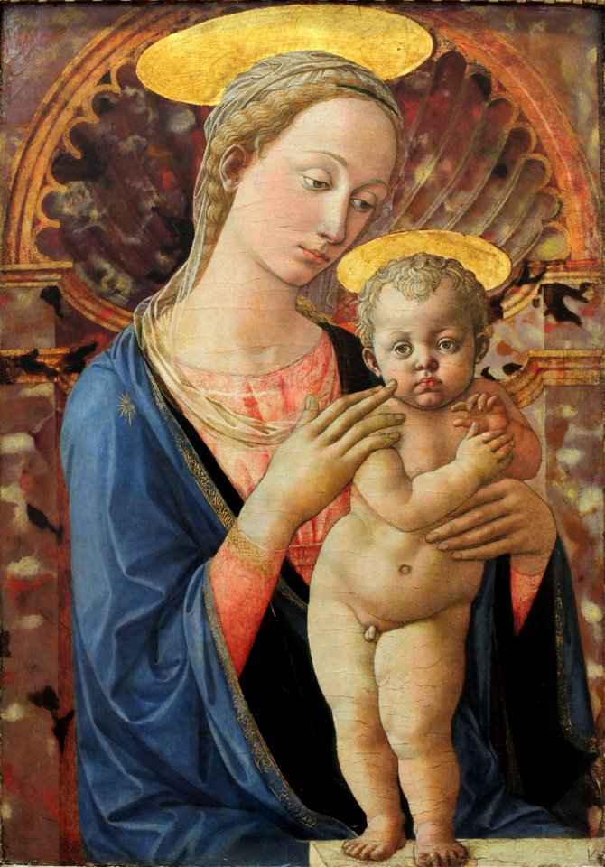 Virgin and child-Pesellino-MBA Lyon 1997-4-IMG 0280