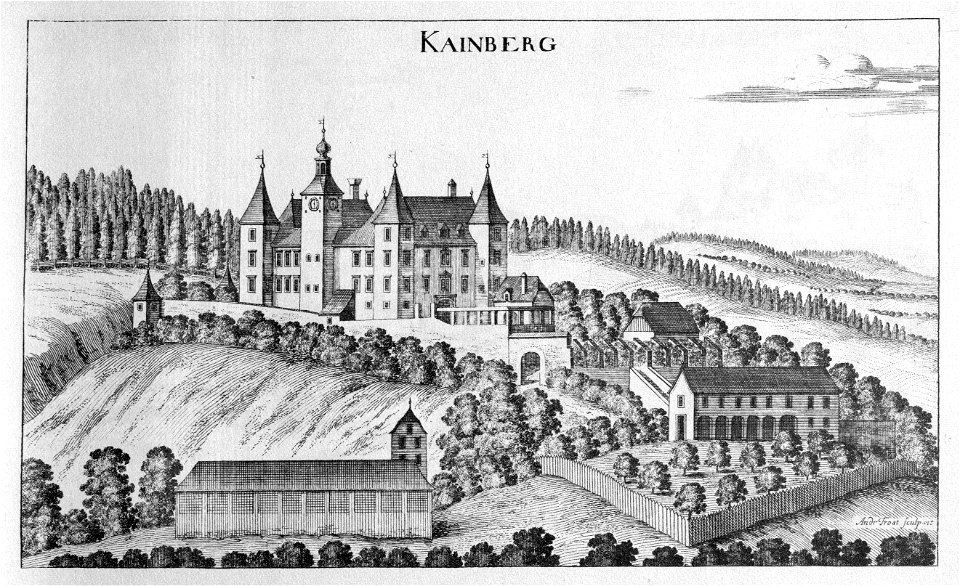 Vischer - Topographia Ducatus Stiria - 193 Kainberg bei Kumberg