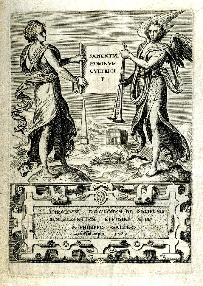 Virorum Doctorum de Disciplinis benemerentium Effigies XLIIII (1572b) (BM 1925,1117.75 2)