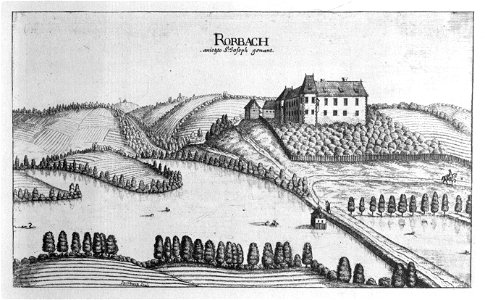 Vischer - Topographia Ducatus Stiriae - 350 Rohrbach bei Stainz