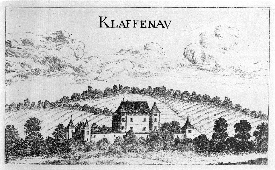 Vischer - Topographia Ducatus Stiria - 205 Klaffenau bei Hartberg