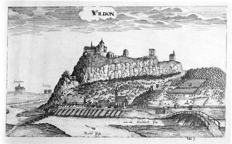 Vischer - Topographia Ducatus Stiriae - 478 Wildon