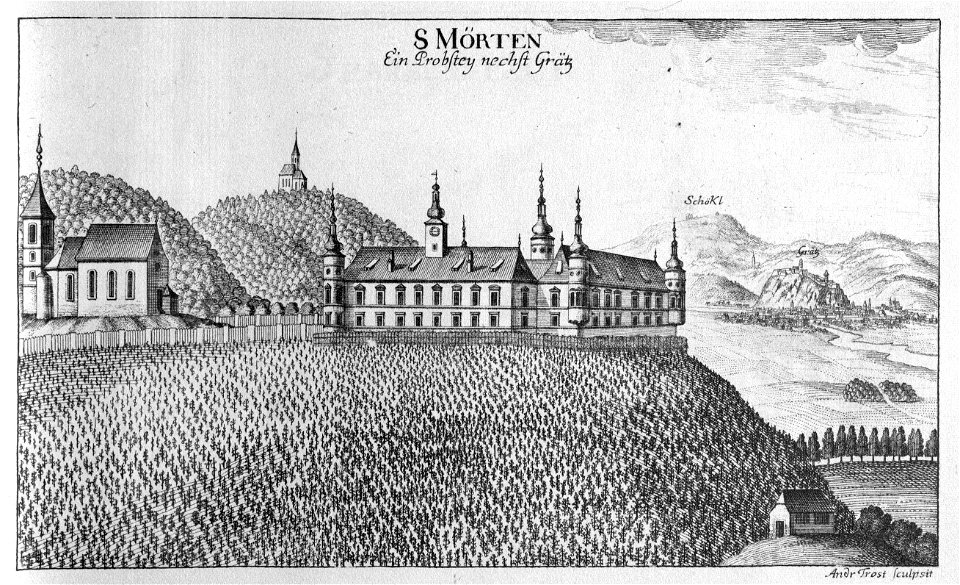 Vischer - Topographia Ducatus Stiria - 133 Graz St. Martin