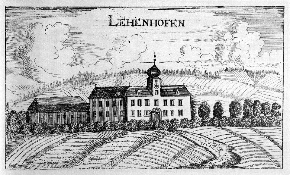 Vischer - Topographia Ducatus Stiria - 225 Lehenshofen bei Pöllau