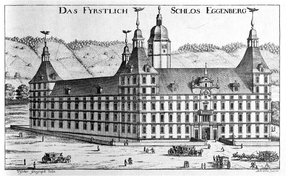 Vischer - Topographia Ducatus Stiria - 112 Graz Eggenberg