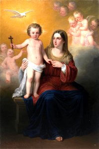 Virgen con el Niño, de Antonio María Esquivel (Museo del Prado)