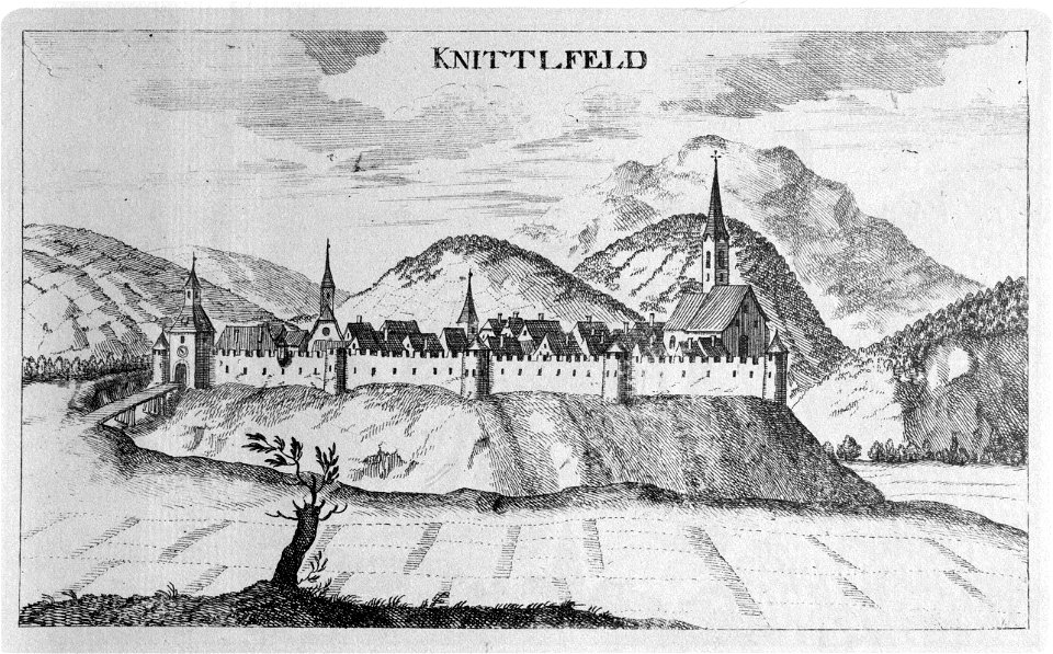 Vischer - Topographia Ducatus Stiria - 208 Knittelfeld