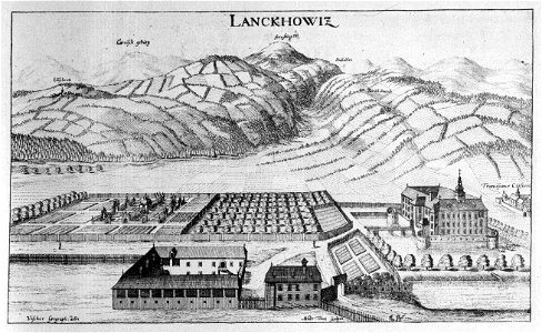 Vischer - Topographia Ducatus Stiria - 220 Lankowitz bei Voitsberg