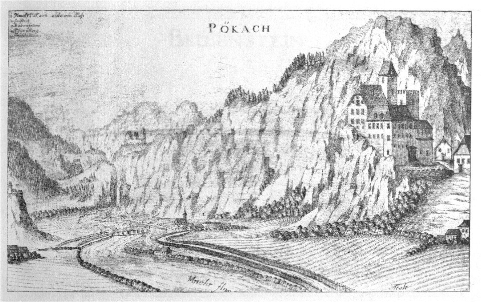 Vischer - Topographia Ducatus Stiriae - 293 Peggau bei Frohnleiten - Duplikat aus anderem Werk